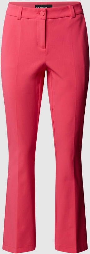 CAMBIO Stoffen broek met stretch model 'Stella'