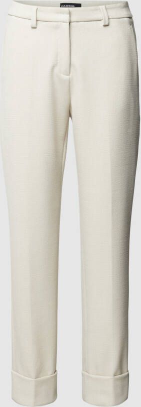 CAMBIO Stoffen broek met verkorte pasvorm model 'KRYSTAL'