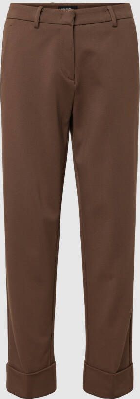 CAMBIO Stoffen broek met verkorte pasvorm model 'KRYSTAL'