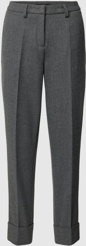 CAMBIO Stoffen broek met verkorte pasvorm model 'KRYSTAL'