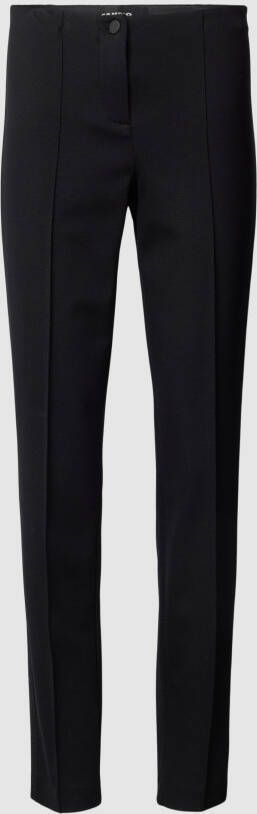 CAMBIO Stoffen broek met vaste omslag model 'RENIRA' Model 'RENIRA'