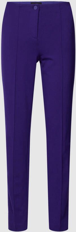 CAMBIO Stoffen broek met verkorte pasvorm model 'ROS'