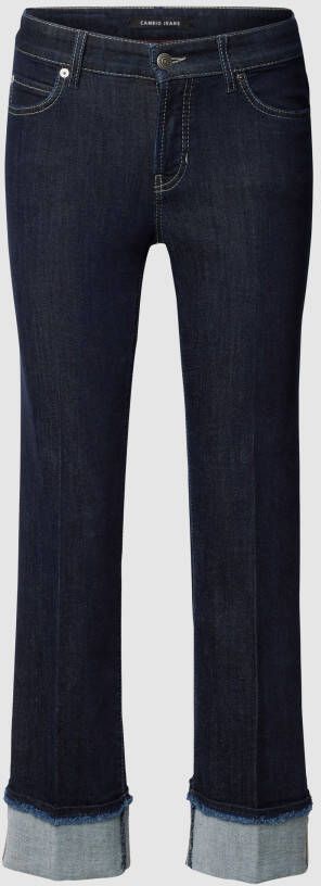 CAMBIO Slim fit jeans in labeldetail model 'PIERA'