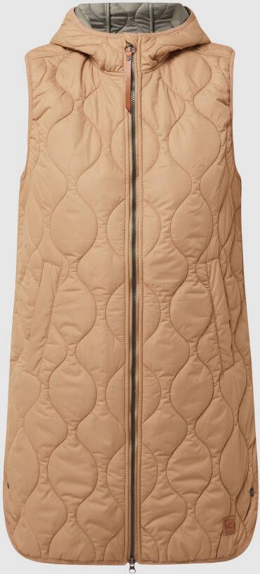 Camel active Bodywarmer met golfstiksel en lichte wattering