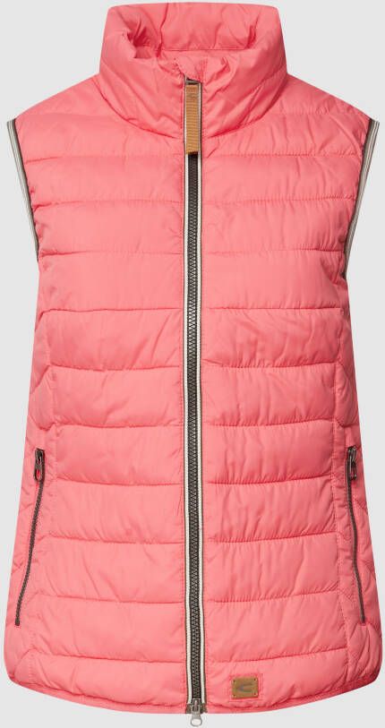 Camel active Bodywarmer met opstaande kraag