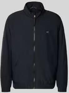 Camel active Blouson met Logoprint en Opstaande kraag