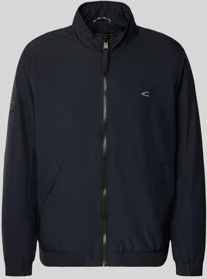 Camel active Blouson met Logoprint en Opstaande kraag - Foto 2