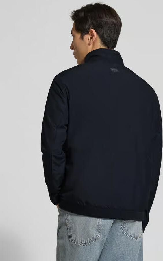 Camel active Blouson met Logoprint en Opstaande kraag - Foto 3