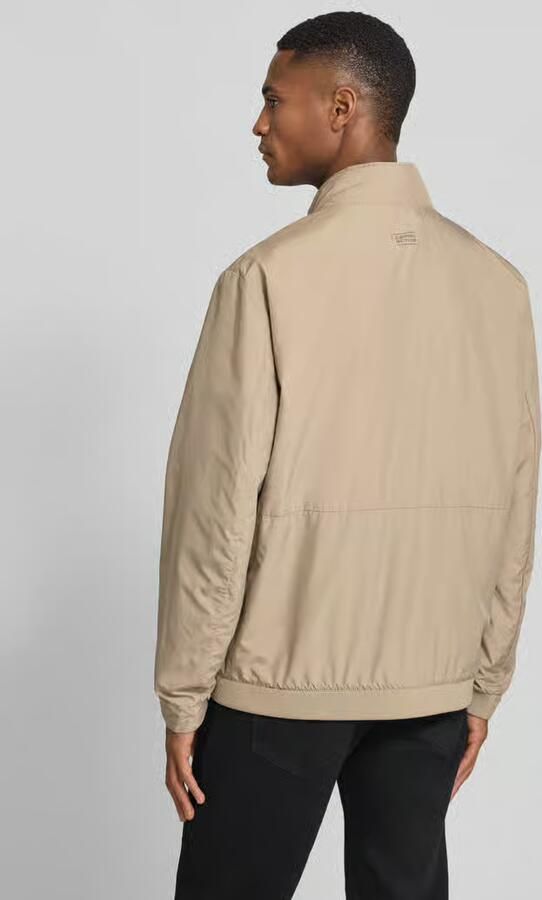 Camel active Blouson met Logoprint en Opstaande kraag - Foto 4