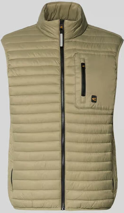 Camel active Bodywarmer met opstaande kraag