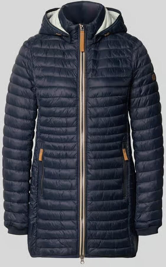 Camel active Functionele jas met afneembare capuchon Blauw Dames - Foto 3
