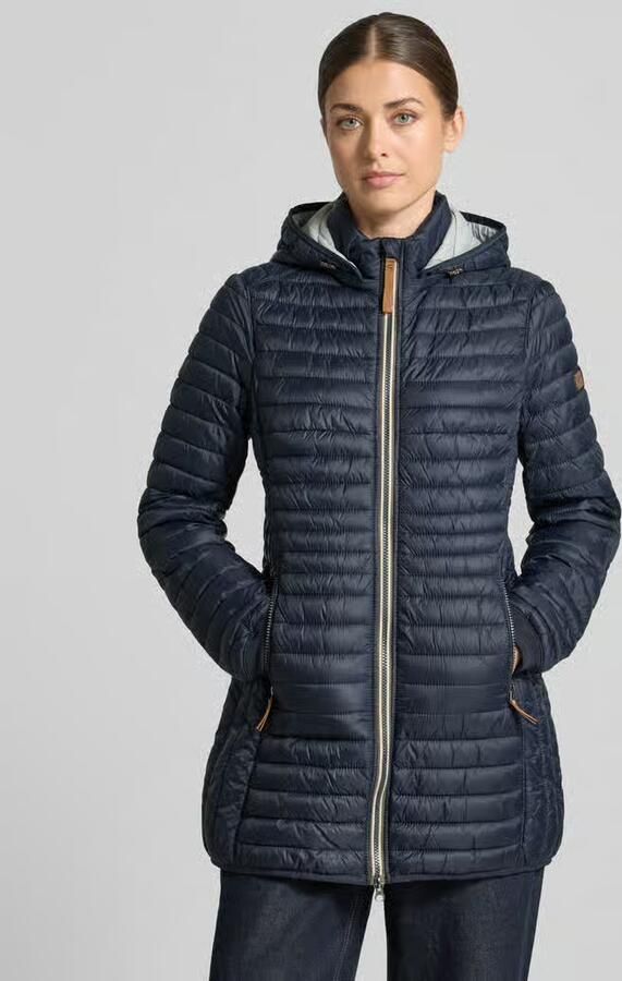 Camel active Functionele jas met afneembare capuchon Blauw Dames - Foto 2