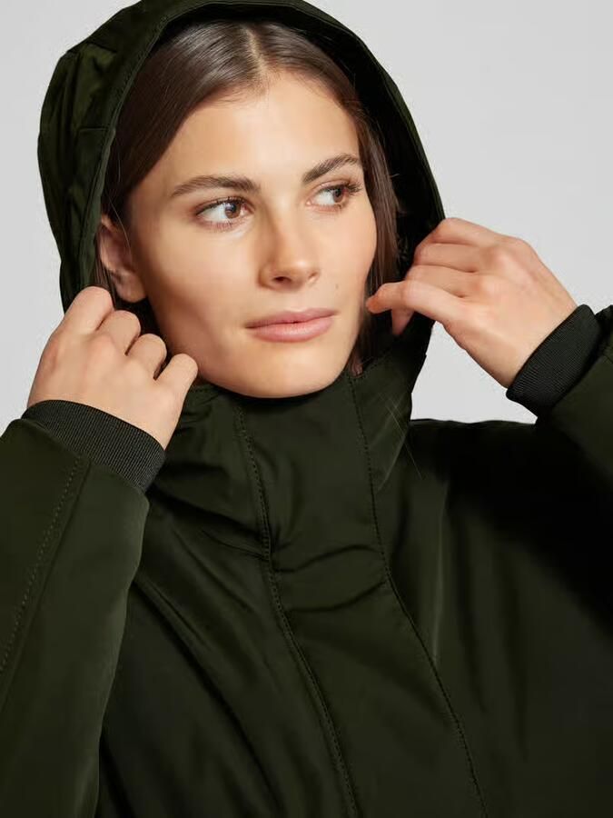 Camel active Gewatteerde functionele jas Green Dames