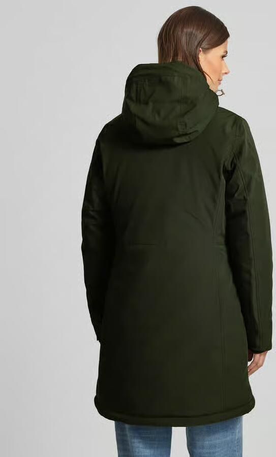 Camel active Gewatteerde functionele jas Green Dames