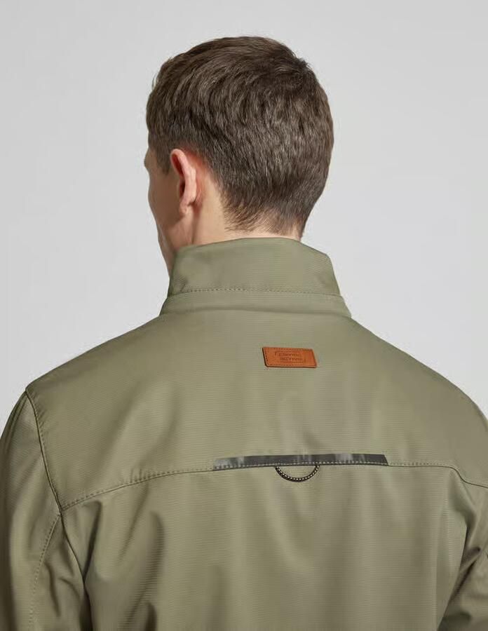 Camel active Softshell jack van gerecycled polyester Beige Heren