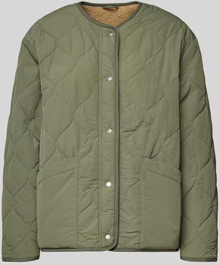 Camel active Keerbare jack met ronde hals