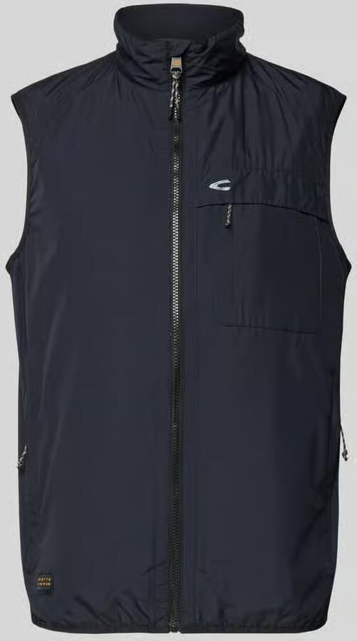 Camel active regular fit bodywarmer met gevoerde opstaande kraag - Foto 2