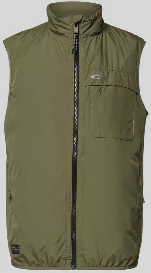 Camel active regular fit bodywarmer met gevoerde opstaande kraag - Foto 2