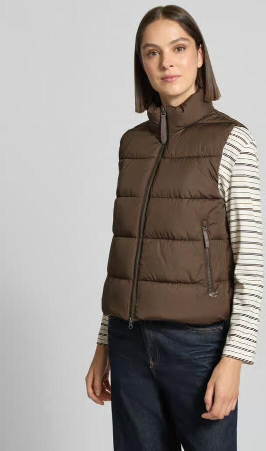 Camel active regular fit bodywarmer met gewatteerde look - Foto 2