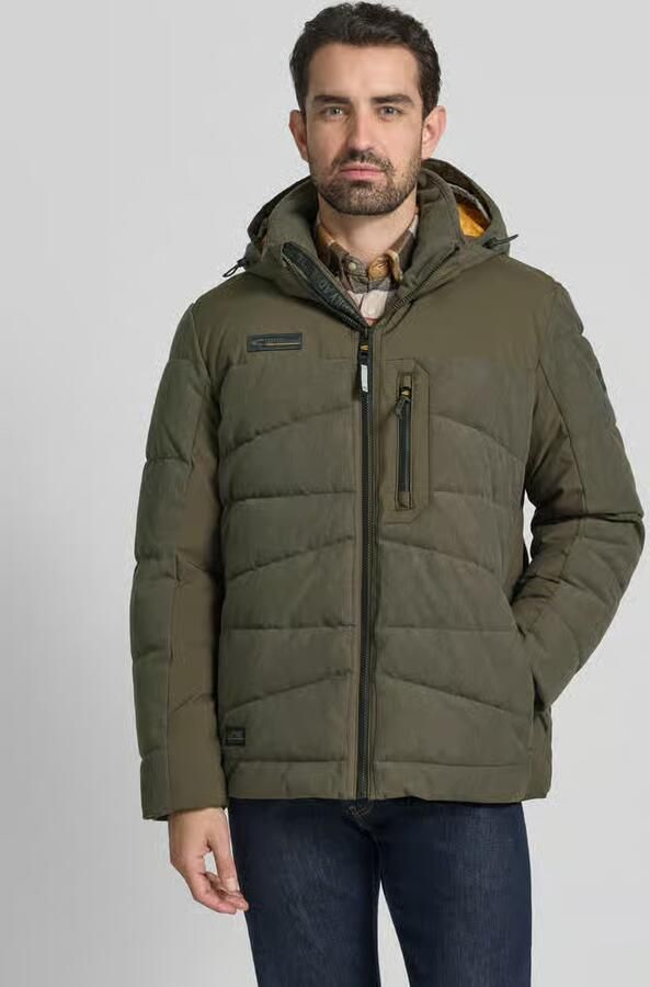 Camel active Gewatteerd regular fit jack met capuchon - Foto 2