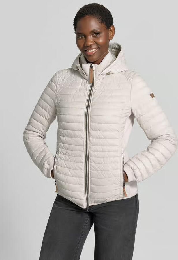 Camel active Regular fit gewatteerd jack met ritszakken - Foto 2