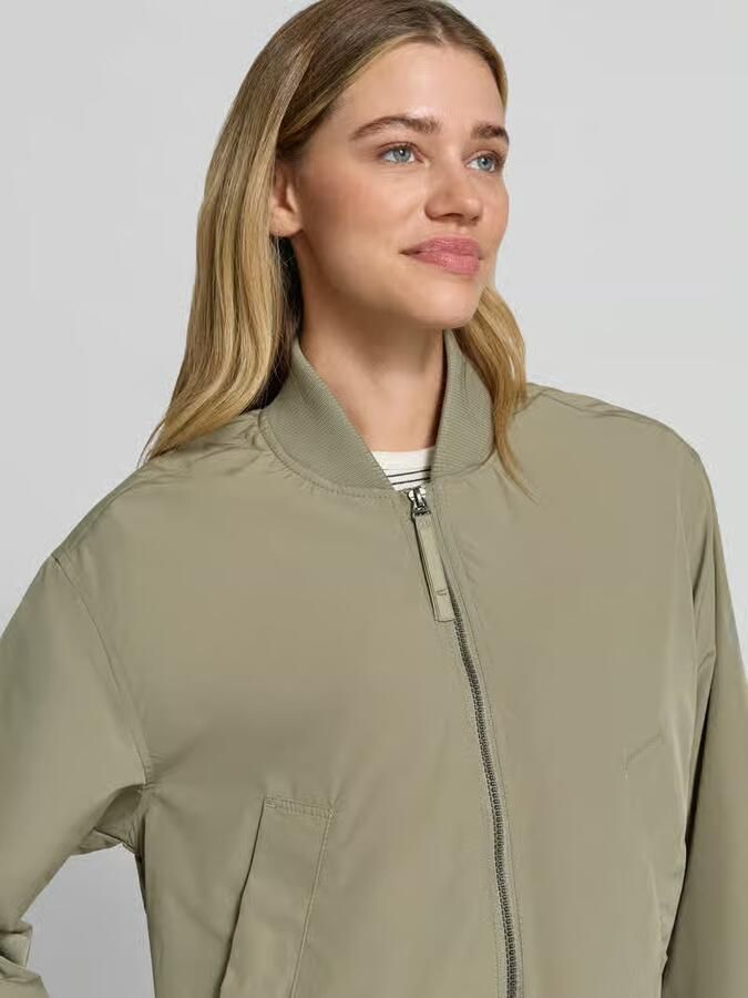 Camel active regular fit jack met opstaande kraag