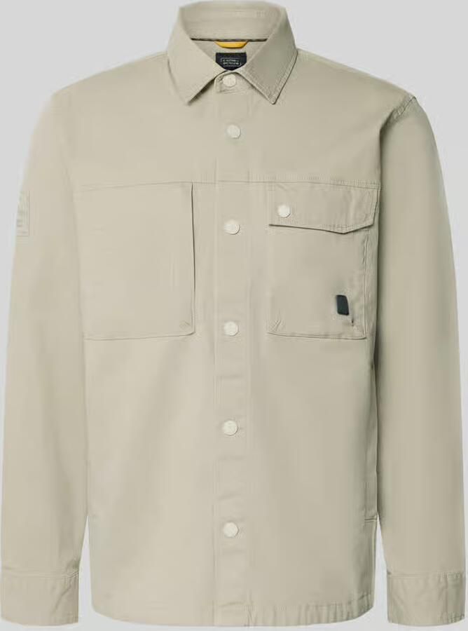 Camel active regular fit overhemdjack met borstzakken - Foto 2