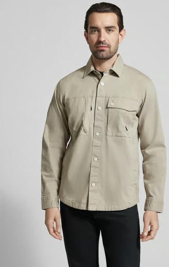 Camel active regular fit overhemdjack met borstzakken - Foto 2