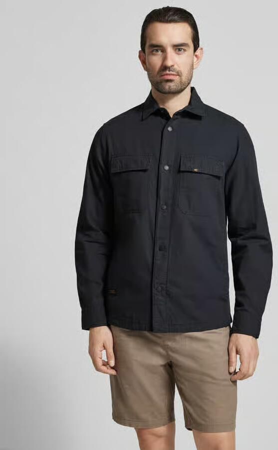 Camel active regular fit overhemdjack van puur katoen - Foto 2