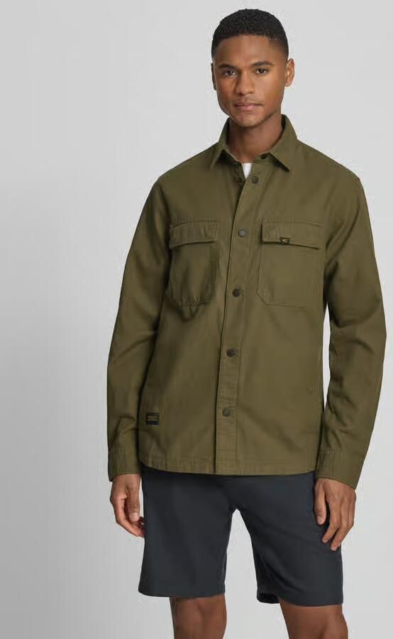 Camel active regular fit overhemdjack van puur katoen - Foto 4
