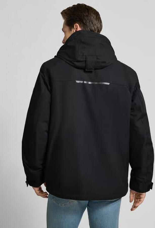 Camel active Regular fit parka met ritszakken model 'TEXXXACTIVE'