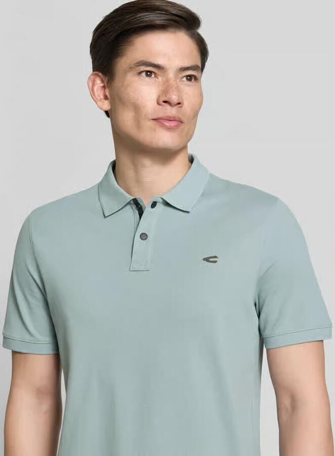 Camel active regular fit poloshirt in effen design