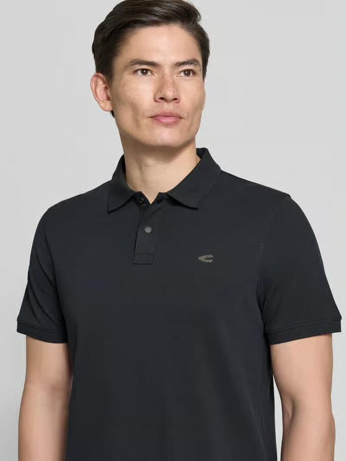 Camel active regular fit poloshirt in effen design