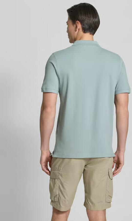 Camel active regular fit poloshirt in effen design