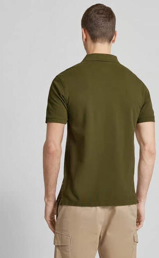 Camel active Regular fit poloshirt met logostitching