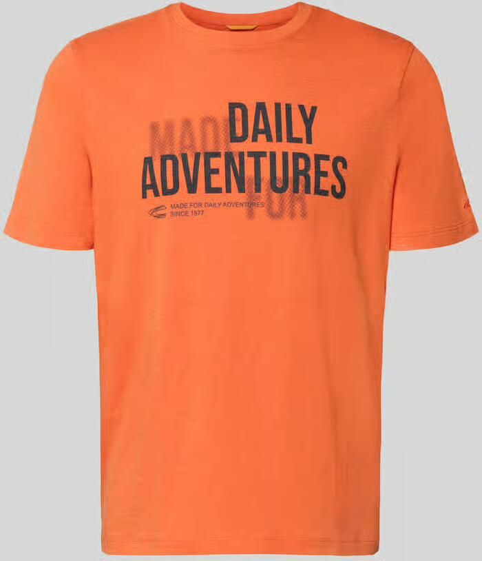 Camel active regular fit T-shirt van puur katoen - Foto 2