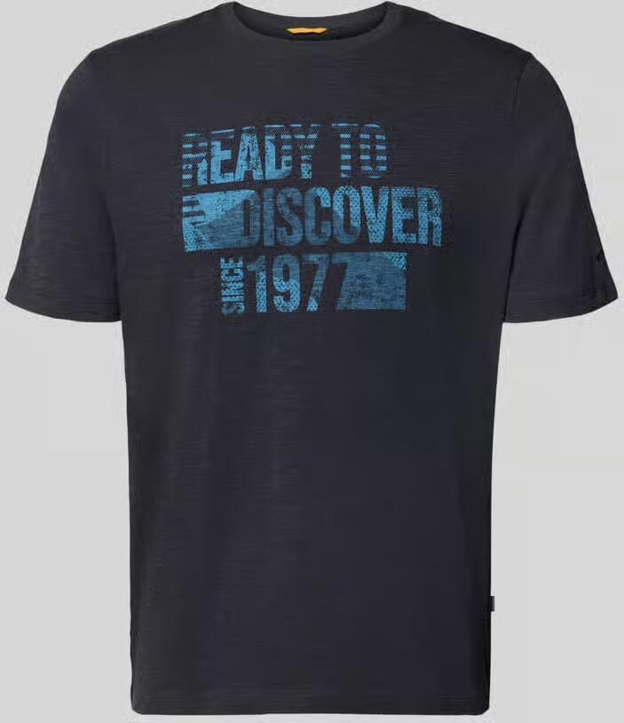 Camel active regular fit T-shirt van puur katoen - Foto 2