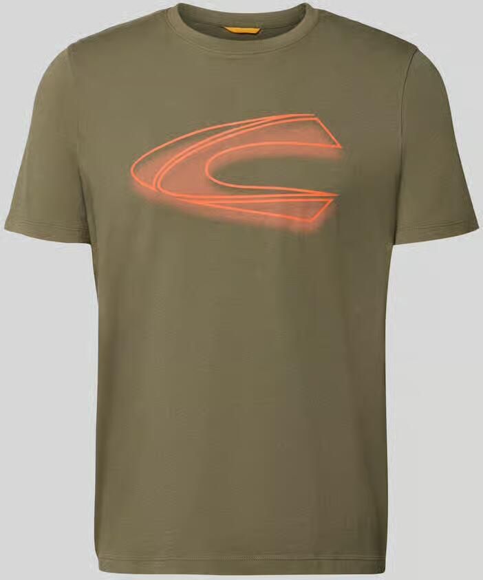 Camel active regular fit T-shirt van puur katoen - Foto 2