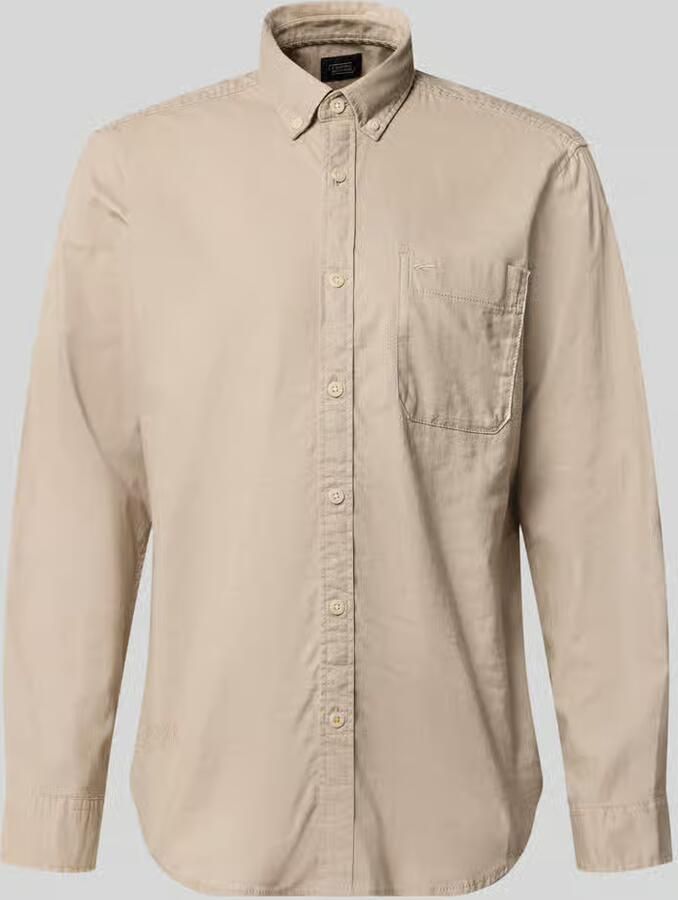 Camel active Regular fit vrijetijdsoverhemd met Button-downkraag - Foto 2