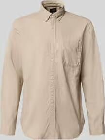 Camel active Regular fit vrijetijdsoverhemd met Button-downkraag