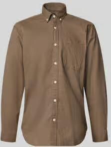 Camel active Regular fit vrijetijdsoverhemd met Button-downkraag