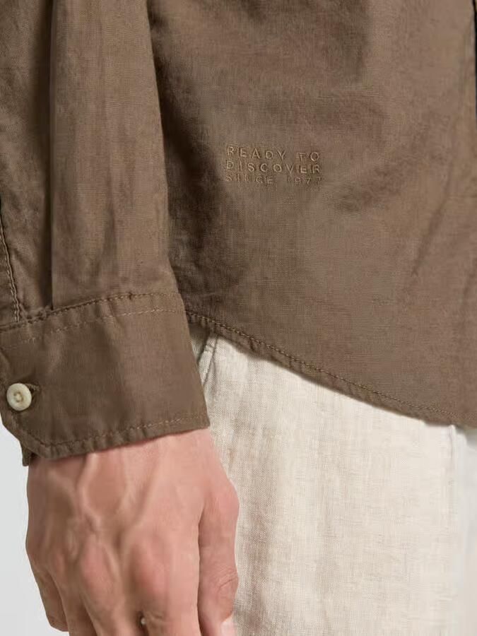 Camel active Regular fit vrijetijdsoverhemd met Button-downkraag