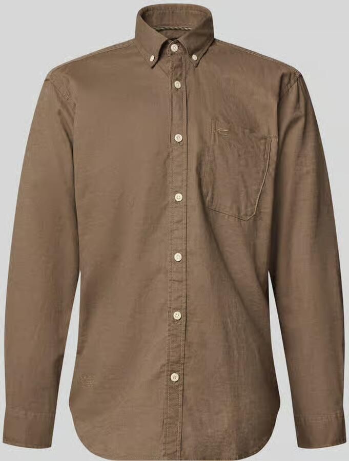 Camel active Regular fit vrijetijdsoverhemd met Button-downkraag - Foto 2