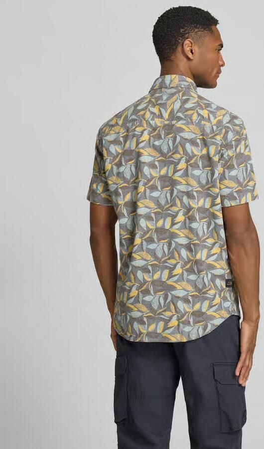 Camel active Regular fit vrijetijdsoverhemd met Button-downkraag
