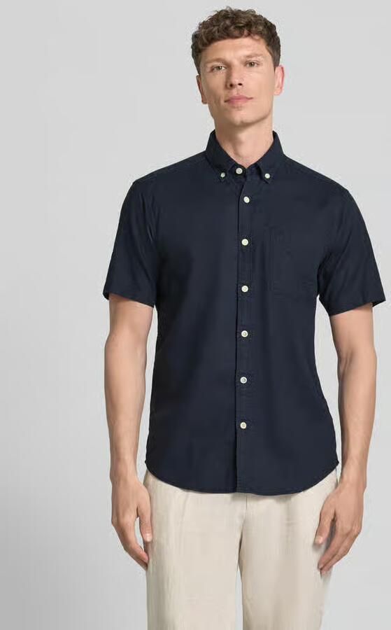 Camel active Regular fit vrijetijdsoverhemd met Button-downkraag - Foto 4