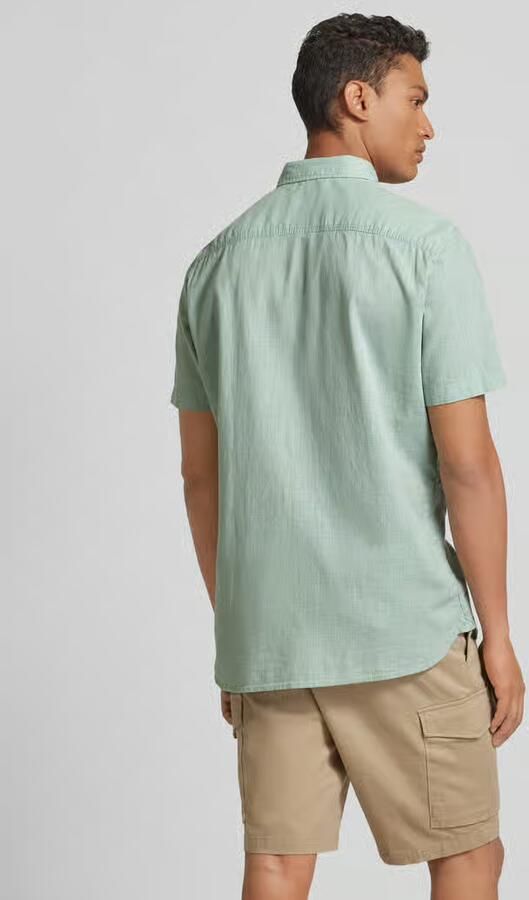 Camel active Regular fit vrijetijdsoverhemd met structuurmotief