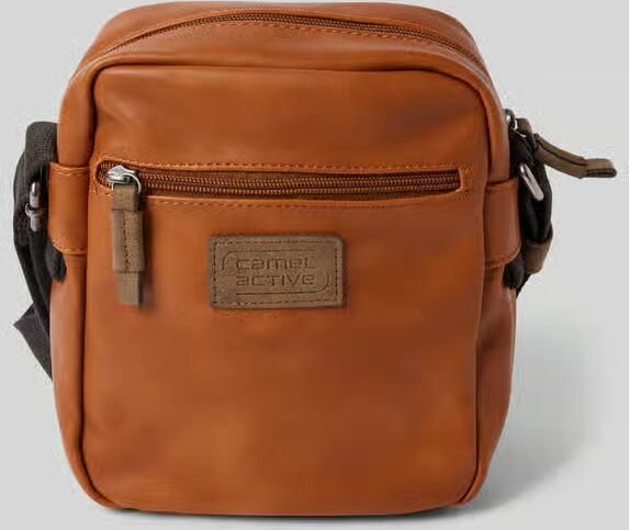 Camel active Schoudertas met labelpatch model 'LAOS'