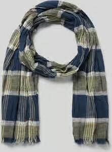 Camel active sjaal met franjes