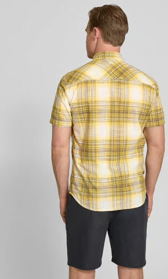 Camel active slim fit vrijetijdsoverhemd met gestikt logo - Foto 3