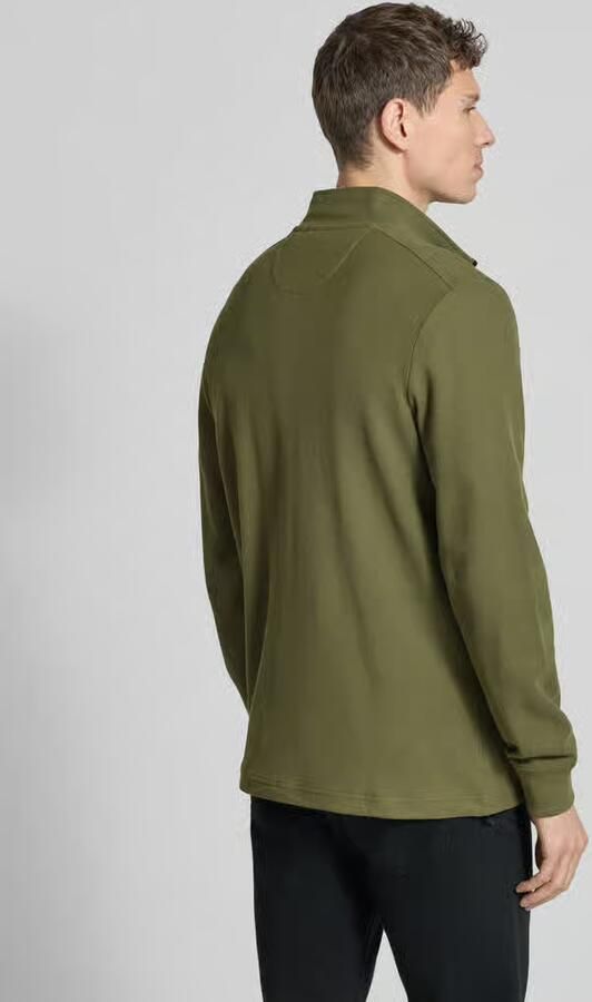 Camel active sweatjack met opstaande kraag en ritssluiting - Foto 3